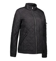 Black quilted jacket from ID, black