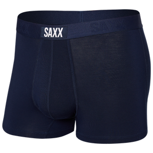 Men's short quick-drying SAXX VIBE Trunk boxers - navy blue.
