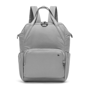 Pacsafe citysafe cx backpack econyl® women's anti-theft backpack - light grey