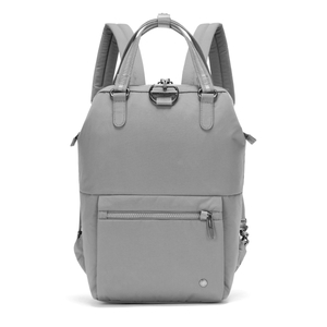 Pacsafe citysafe cx mini anti-theft women's backpack econyl® - light grey