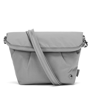 Pacsafe citysafe cx women's anti-theft expandable bag with econyl - gravity gray