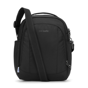 Pacsafe metrosafe ls250 anti-theft urban shoulder bag with econyl - black