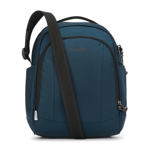 Pacsafe metrosafe ls250 anti-theft urban shoulder bag with econyl - navy blue