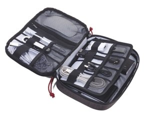 TROIKA organizer for cables business tech pouch
