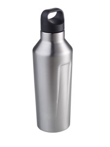 TROIKA thermal bottle heiss & kalt - silver