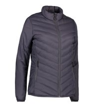 Women's quilted Silver Gray Silver Gray jacket, gray